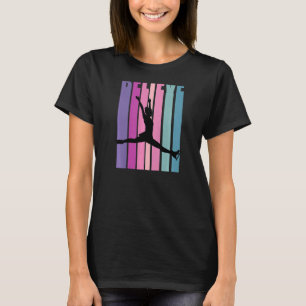 Camiseta Chicas Motivadores Hielo Skater Figura Danza