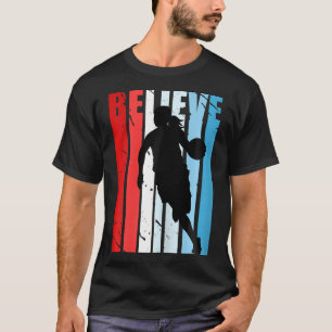 Camiseta Chicas Motivadores Retro Baloncestistas Equipo C