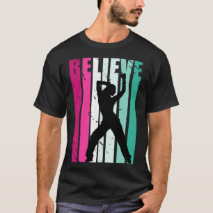 Camiseta Chicas Motivadores Rosa Y Verde Bailan Creen Cu