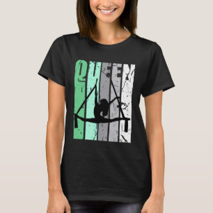Camiseta Chicas Motivo Gráfico Retro de Yoga Queen Air Aeri