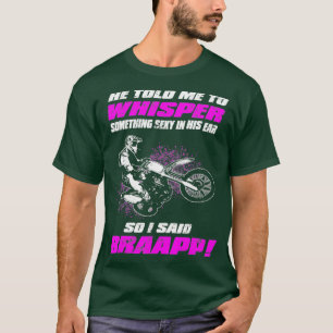 Camiseta Chicas Motocross supercross regalo gracioso para l
