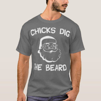 Camiseta Chicas Mueven La Barba, Amigos Navidades De Barba 