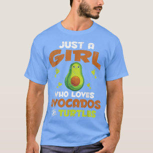 Camiseta Chicas mujeres de aguacate animal en el mar de Cut