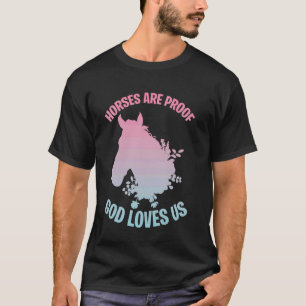 Camiseta Chicas Mujeres Equitación A Caballo  2