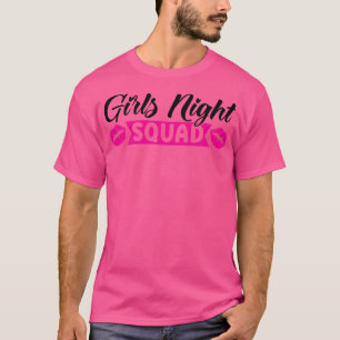Camiseta Chicas mujeres escuadrón nocturno fiesta damas nov