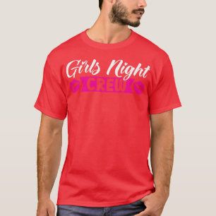 Camiseta Chicas mujeres fiesta de tripulación de noche novi