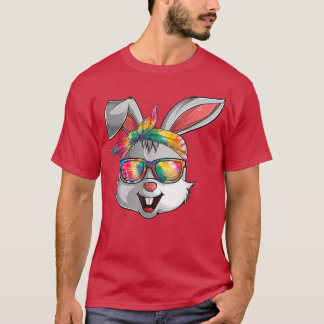 Camiseta Chicas Mujeres Jóvenes Conejitos Cara Tejido Gafas