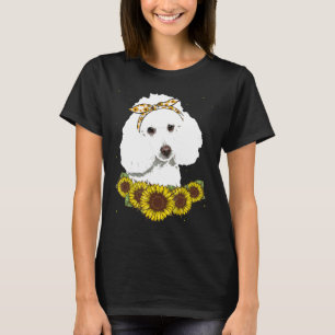 Camiseta Chicas Mujeres Mamá perro caniche regalo de giraso