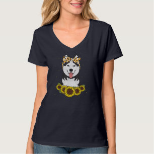 Camiseta Chicas Mujeres Mamá Perro Husky Siberiano Regalo d