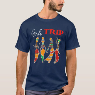 Camiseta Chicas mujeres negras reina afroamericana