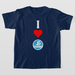 Camiseta Chicas Natación Y Buceo Nadador Me Encanta/Natació