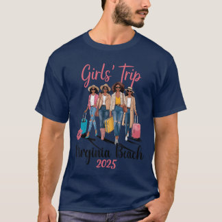 Camiseta Chicas negros viajan a Virginia Beach 2025