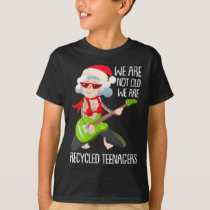 Camiseta Chicas No Somos Viejas Somos Adolescentes Reciclad