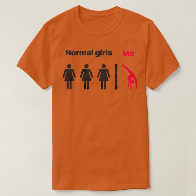 Camiseta Chicas normales (Diseño del anverso)
