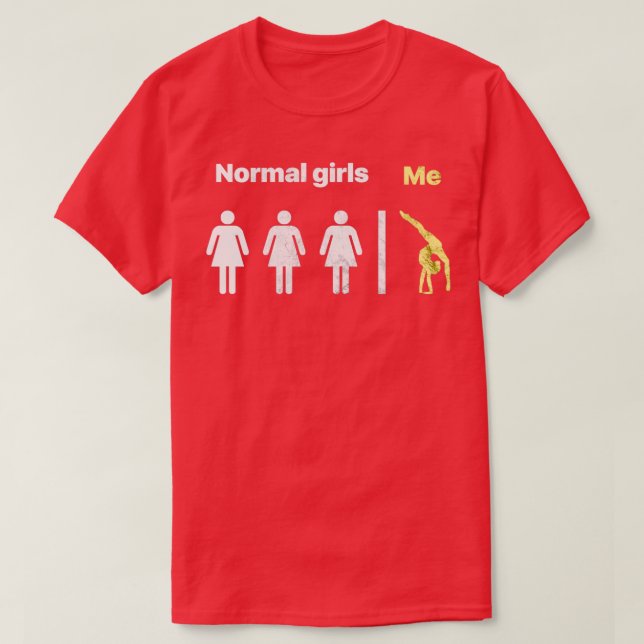 Camiseta Chicas normales Me 1 (Diseño del anverso)