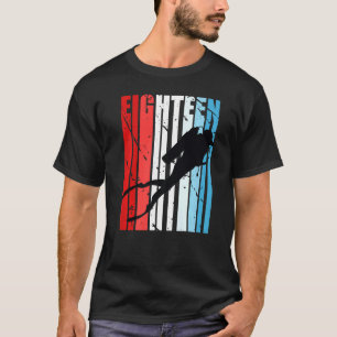 Camiseta Chicas O Niños Buceo Scuba 18 Años Mar Profundo