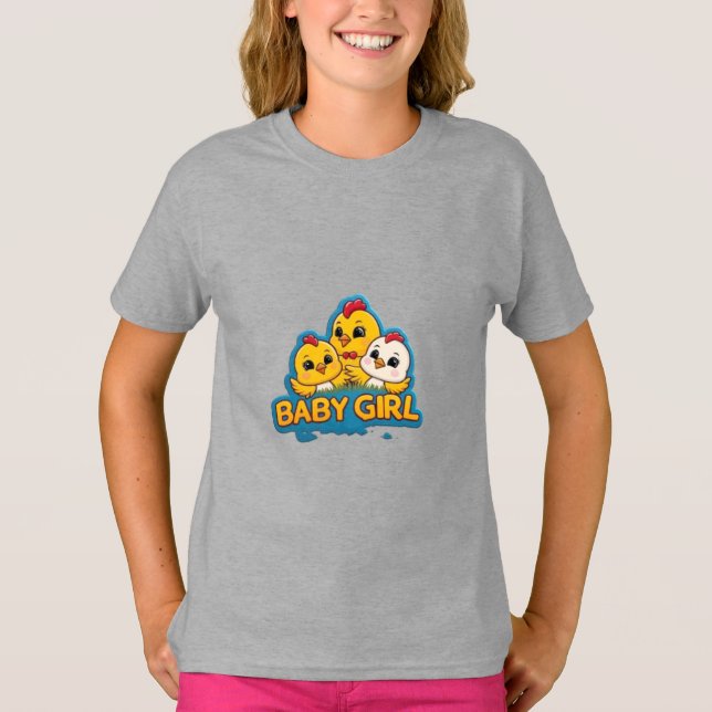 Camiseta Chicas para bebés (Anverso)