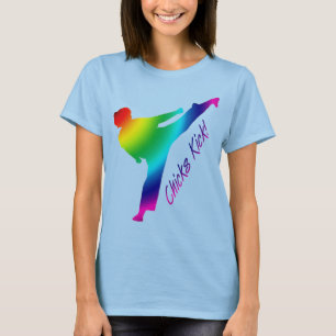 Camiseta Chicas Patear! Arcoiris