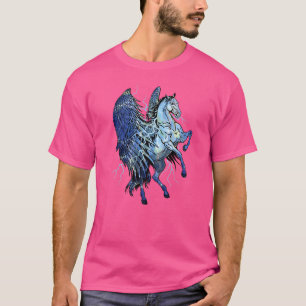 Camiseta Chicas Pegasus Unicornios de caballos Lightning Pe