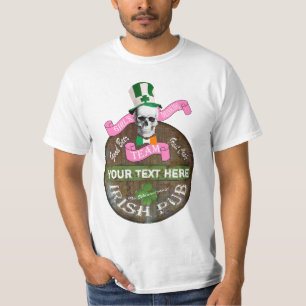 Camiseta Chicas personales equipo de bebidas irish St Patri