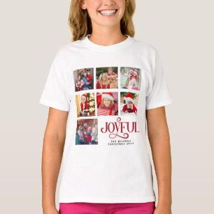 Camiseta Chicas Personalizado Collage de fotos Familia Navi