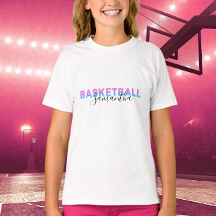 Camiseta Chicas personalizados Baloncesto Añadir un nombre