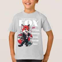 Chicas Personalizados Gris de la ingeniosa Foxy Fo