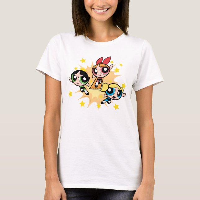 Camiseta Chicas poderosos salvan el día (Anverso)