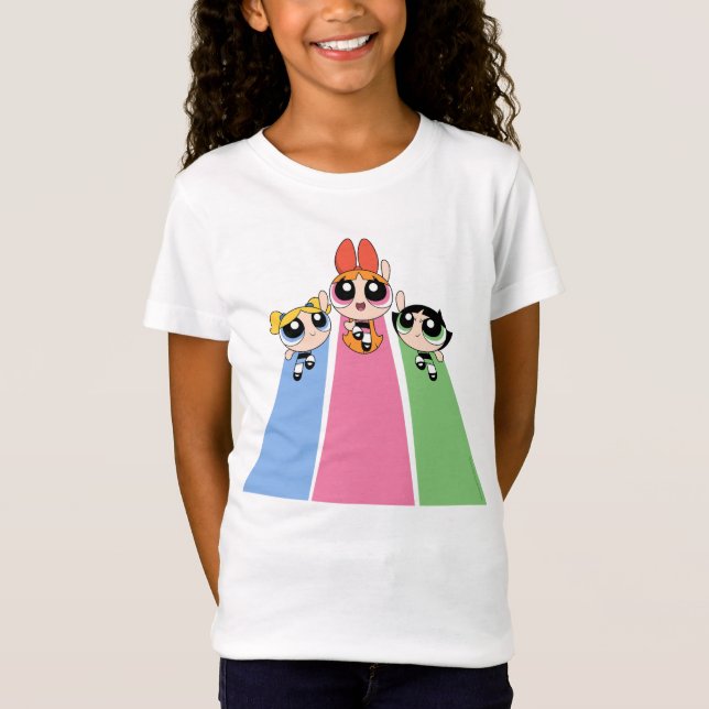 Camiseta Chicas poderosos vuelan alto (Anverso)