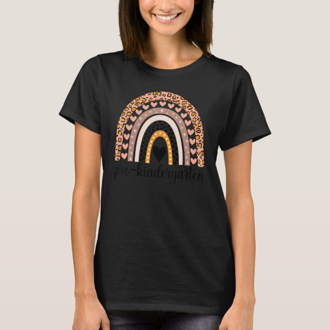 Camiseta Chicas preescolares de profesores de preescolar de (Anverso)