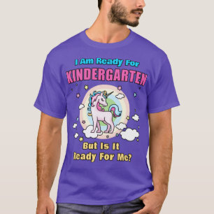 Camiseta Chicas Preparados Para El Jardín De Niños De Vuelt