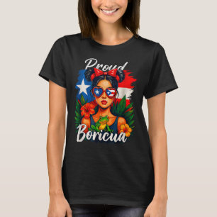 Camiseta Chicas Puertorriqueñas Boricua Patrimonio de Puert