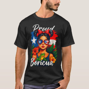 Camiseta Chicas Puertorriqueñas Boricua Patrimonio de Puert