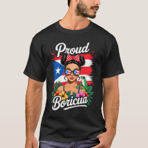 Camiseta Chicas Puertorriqueñas Boricua Puerto Rico Herenci