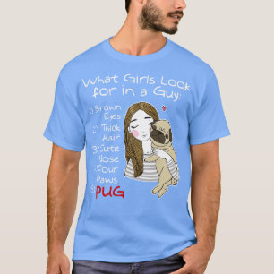 Camiseta Chicas pug