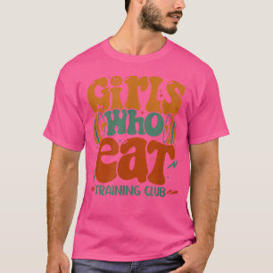 Camiseta Chicas Que Comen El Club De Entrenamiento Barbell 