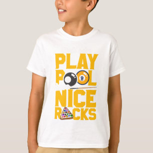 Camiseta Chicas Que Juegan Al Piscina Tienen Bonitos Racks