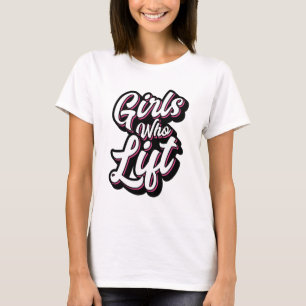 Camiseta Chicas que levantan guión