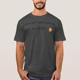 Camiseta Chicas quieren Chicas de boba donx27t quieren burb