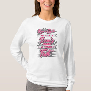 Camiseta Chicas raciales hechos de belleza y sass