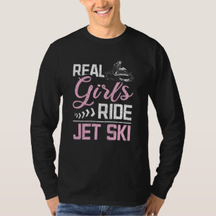 Camiseta Chicas reales montan moto acuática