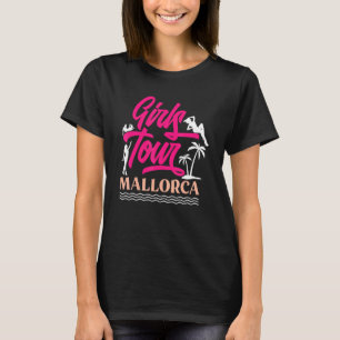 Camiseta Chicas recorren Mallorca Chicas Chicas vacaciones 