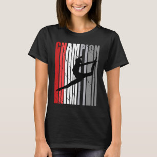 Camiseta Chicas Red Dance Birday Retro Afuera Danza de Bail