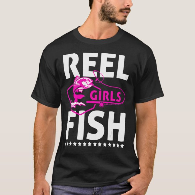 Camiseta Chicas Reel pescadores pescadores Chicas (Anverso)