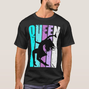 Camiseta Chicas Reina De La Bailarina De Cumpleaños Bailand