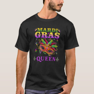 Camiseta Chicas Reina del Mardi Gras Carnaval de mujeres ad