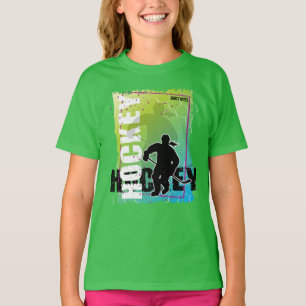 Camiseta Chicas resumen jugador de hockey