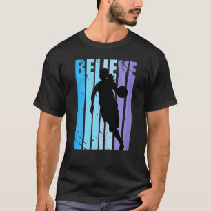 Camiseta Chicas Retro Baloncesto Motivacional Inspiración P