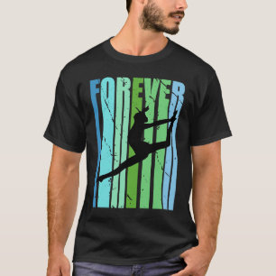Camiseta Chicas Retro Forever Dance Juega Danzas En Team Vi