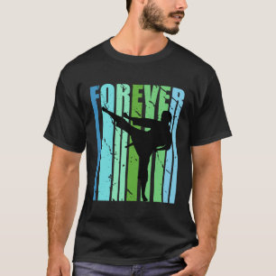 Camiseta Chicas Retro Forever Jiu Jitsu Karate Judo Taekwon